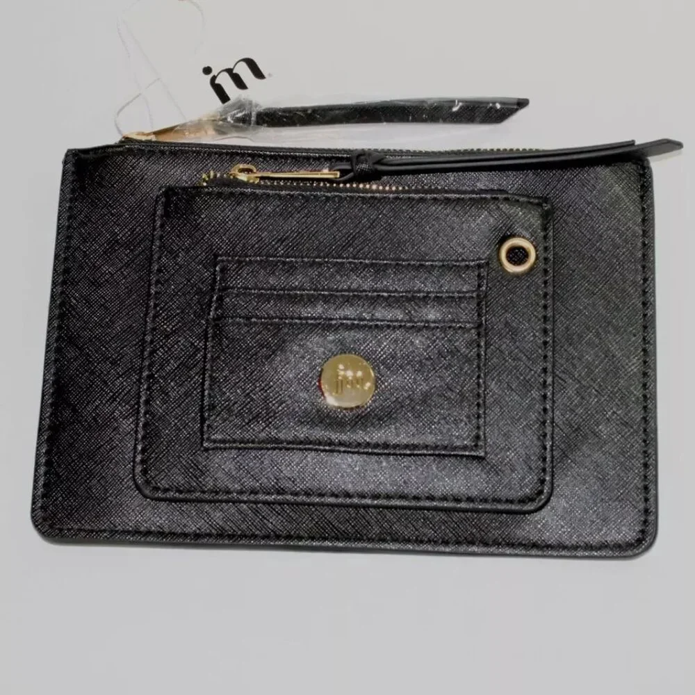 NWT Jessica Moore Lush Zip Pouch clutch Dustbag included! - Picture 2 of 8